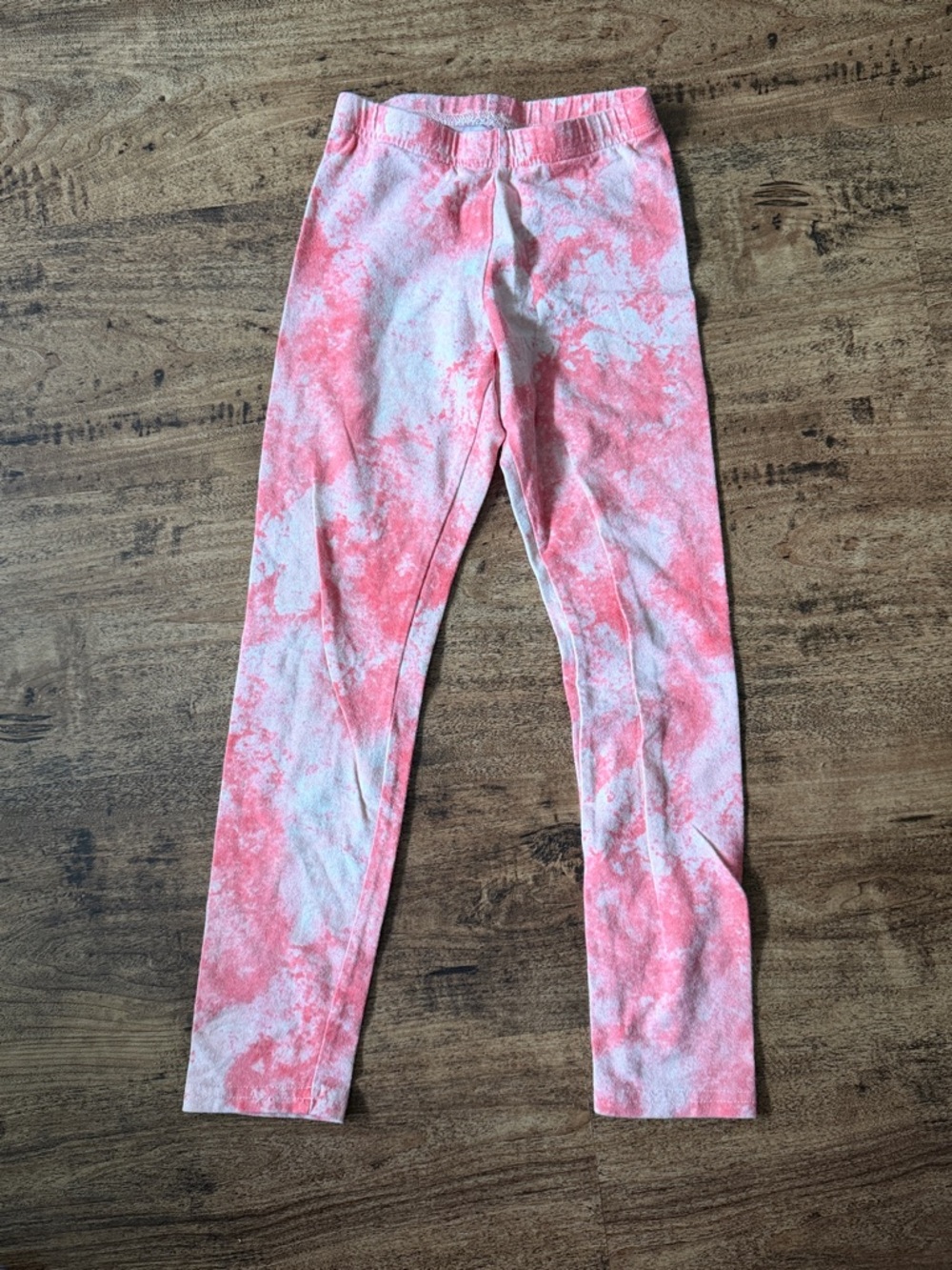 Pink Tie-Dye Leggings girls size 6/7